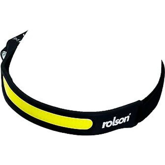 Rolson Head Lamp - Rechargeable 12cm COB Band Light with Spotlight 61466