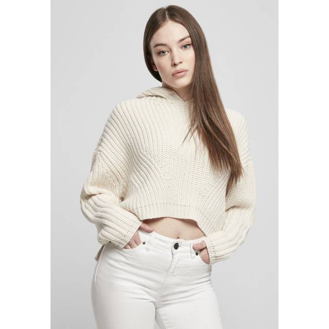 Women's hooded sweatshirt Urban Classics oversized - Blanc