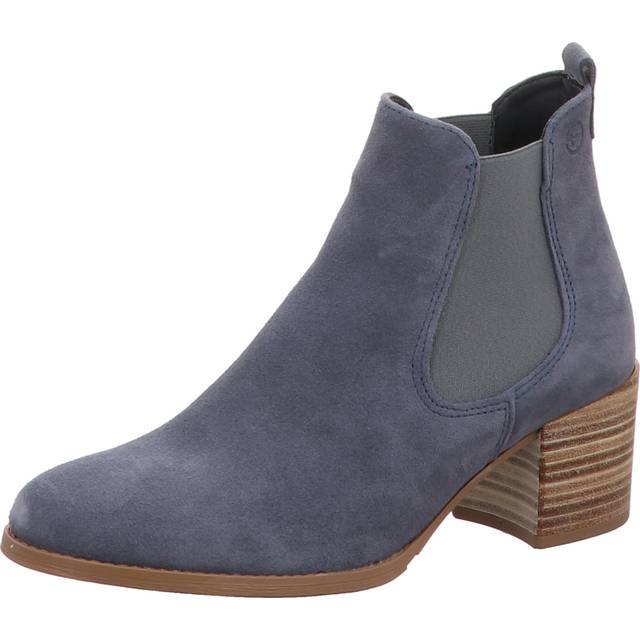 Suede Chelsea Boots - blue - 39 (5.5 to 6)