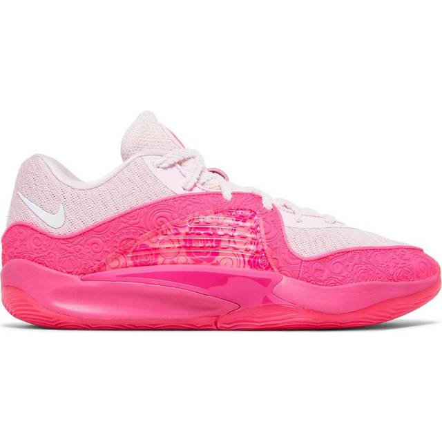 Nike KD16 'Aunt Pearl' FQ9216-600 - Pink Foam White-Fierce Pink-Hyper Pink