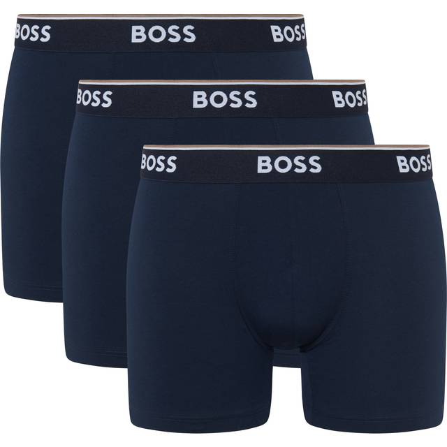 BOSS Boxershorts för män, Öppen Blue480, L