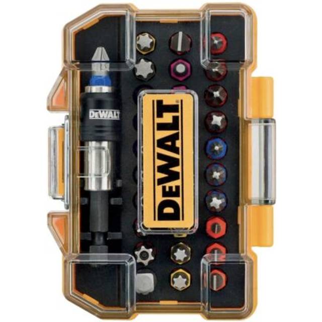 Dewalt - DT70523T Black Impact Torsion Screwdriver Bit Set 32 Piece + Bit Holder
