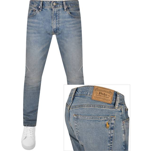 POLO RALPH LAUREN Parkside Active Taper Stretch Jean |Blå |32 x 34