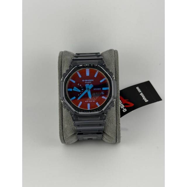 G Shock Ga 2100tls 8adr  Ga 2100tls 8a  biG Face diGital analoG octaGon Sports Soldier Clear Male Pu GA-2100TLS-8ADR