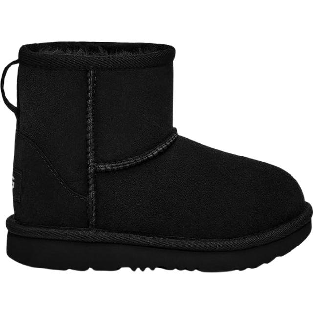 UGG Black Classic Mini II Toddler Boots