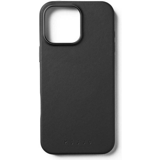 Mujjo iPhone 16 Pro Max mobiltelefonfodral (svart)