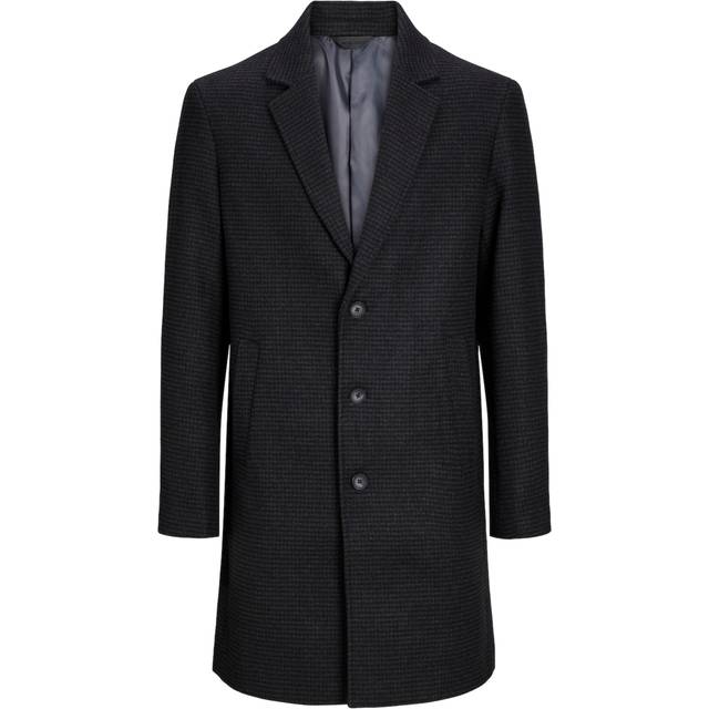 JACK & JONES Jjeharrison ullrock Sn kappa, Mörkgrå melange, XS