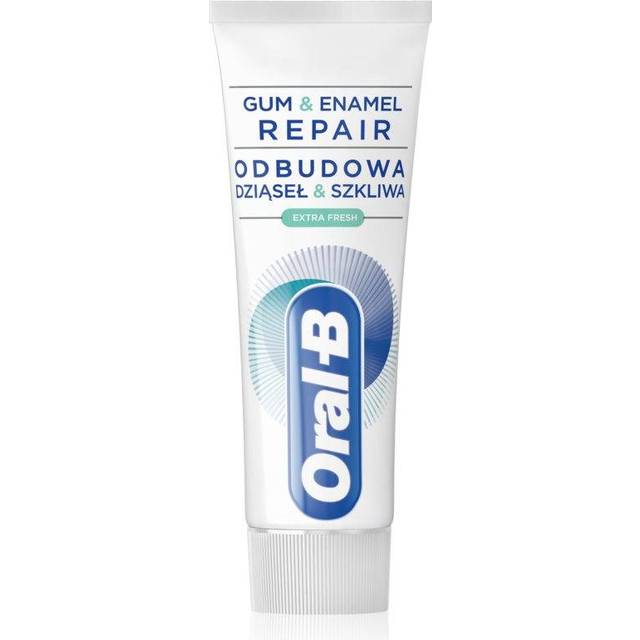 Oral B Gum & Enamel Repair Fresh White Tandkräm för frisk andedräkt 75 ml