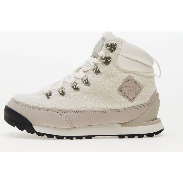 The North Face Back-to-Berkeley High Pile Boots - Gardenia White/Silver Grey - UK 4