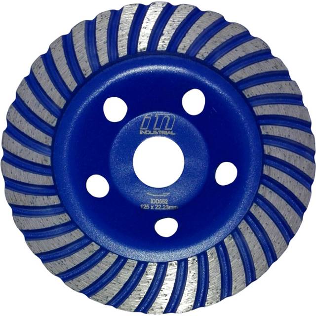 Industrial Diamantslipskål 552 Turbo 125 mm med Turbobana