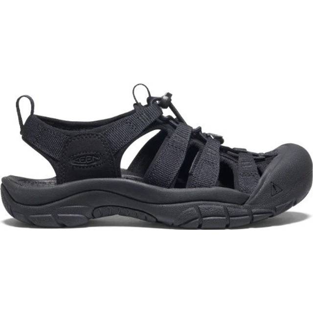 KEEN Newport H2 herr Sandal, Trippel svart, 39.5 EU