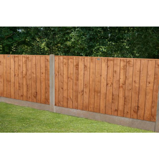 Vertical Board Fence Panel - 1.23m / 3
