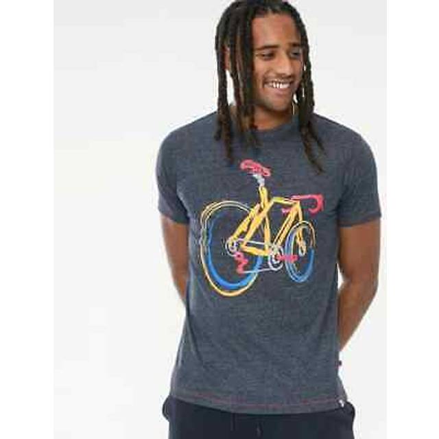D555 duke mens printed t-shirt with abstract bicycle print s m l xl xxl (601602)