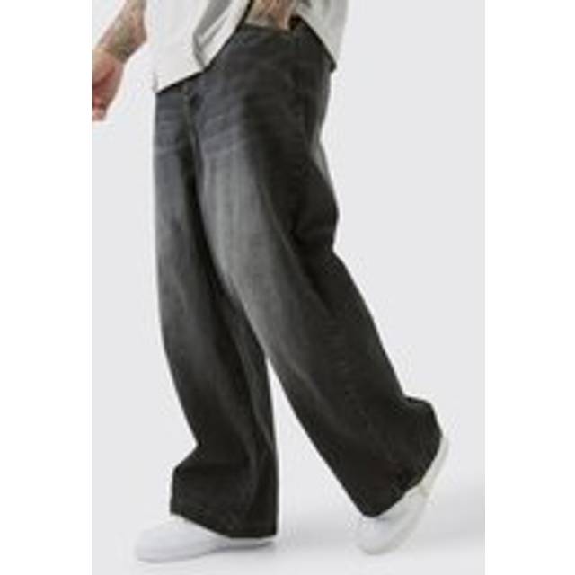Tall Denim Parachute Jeans - Black - 32