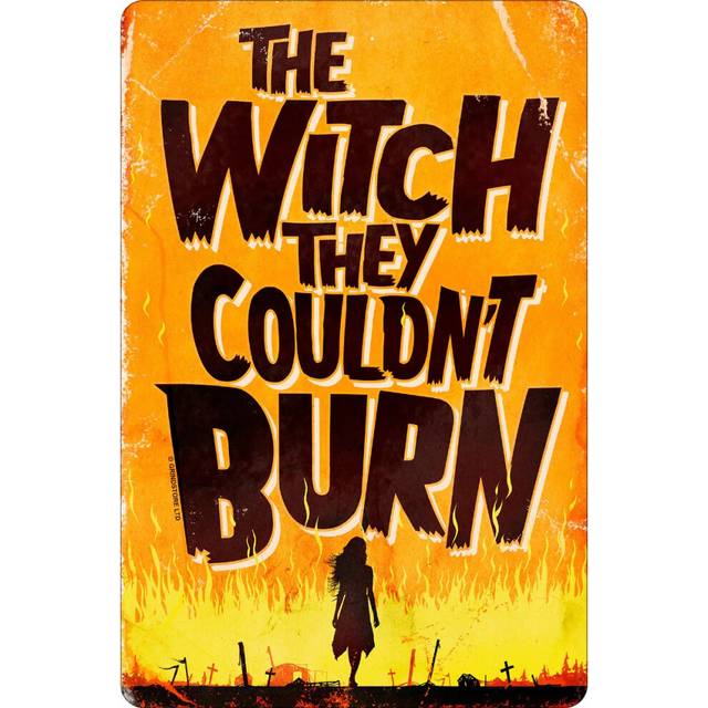 Grindstore The Witch They Couldn't Burn Plaque