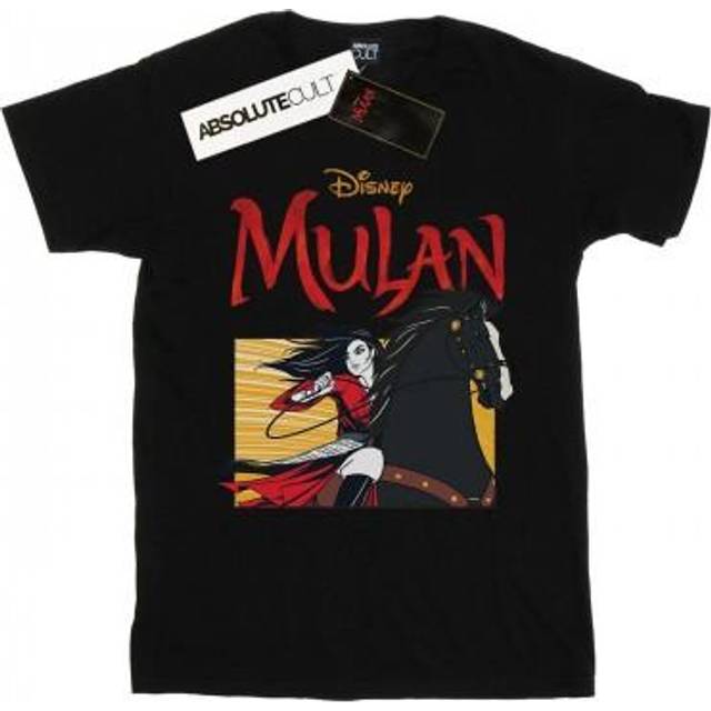 Disney Mens Mulan Movie Horse Frame T-shirt M vit