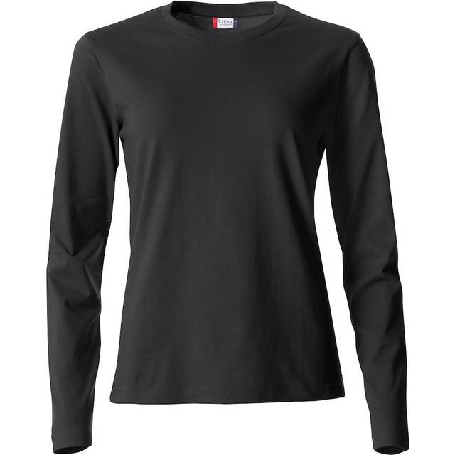 Clique Basic Långärmad tröja Svart Dam - M - (M)
