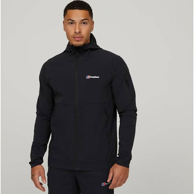 Berghaus Theran Plus Full Zip Hoodie - Black - Size S
