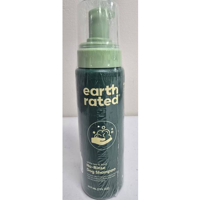 No-Rinse Dog & Puppy Shampoo, Convenient Waterless Dog Shampoo for Cleaning, Conditioning & Detangling, for All Coat Types, Refreshing White Tea &