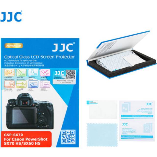Jjc Optical Tempered Glass Screen Protector For Canon Sx70 Hs，sx60 Hs
