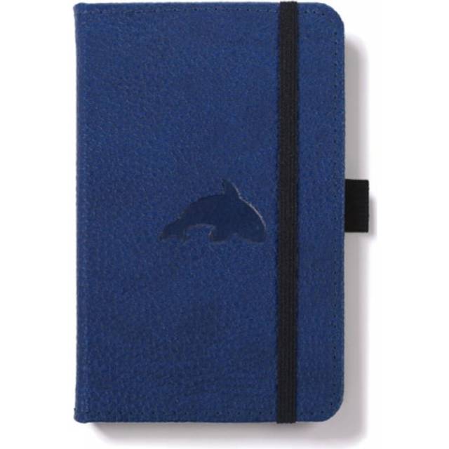 Dingbats A6 Pocket Wildlife Blue Whale Notebook - Lined