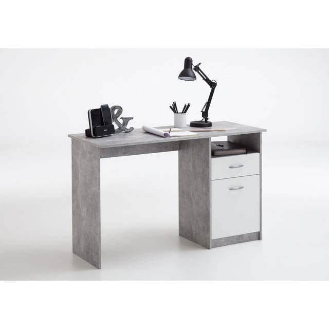 Dalaya 123Cm W Rectangular Writing Desk with Hutch (76.5cm H X 123cm W X 50cm D)