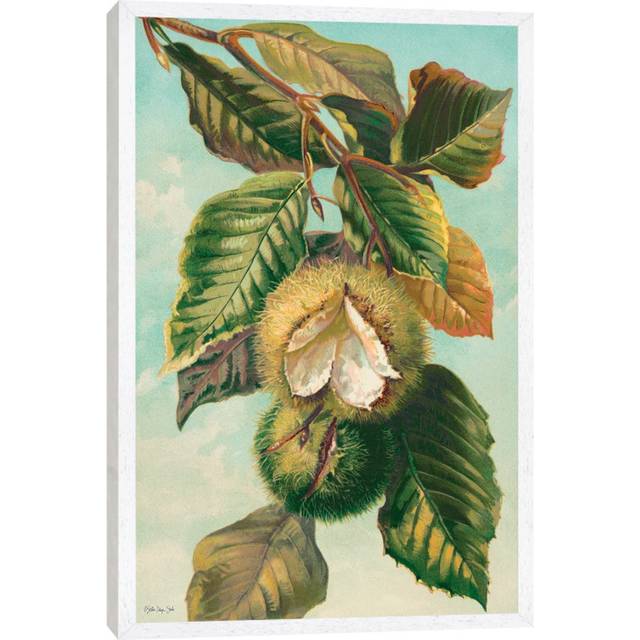 Tree Branch With Fruit II by Stellar Design Studio - Gallery-Wrapped Canvas Giclée - White Framed (66.04 cm H x 45.72 cm W)