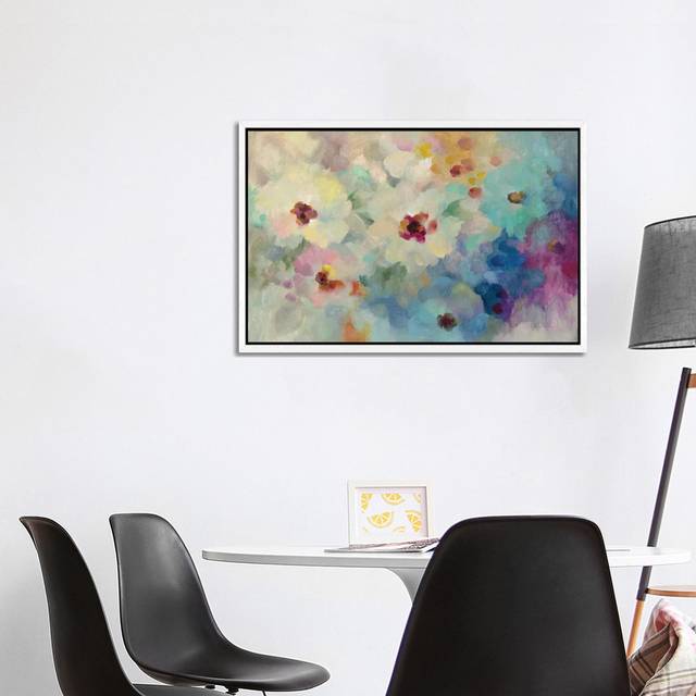 Floral Extravaganza by Silvia Vassileva - Gallery-Wrapped Canvas Giclée - White Framed (66.04cm H x 101.6cm W x 3.81cm D)