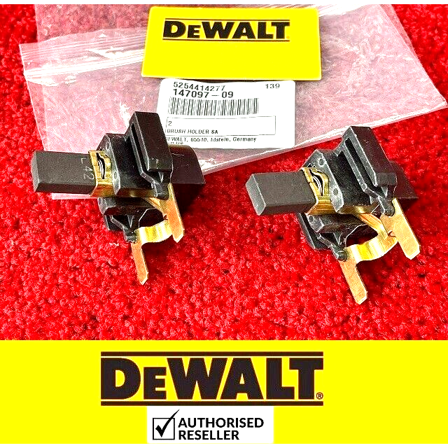 Dewalt 147097-09 carbon brush set to fit dw708 dw744 dw705 dw704 mitre saws