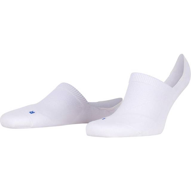 Falke Mens White Cool Kick Recycled Polyester-blend Knitted Socks 11-13 - WHITE