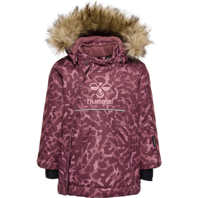 Baby hoodie parka Hummel hmlJessie - Rouge