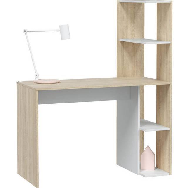 95Cm W Rectangular Writing Desk with Hutch (74cm H X 95cm W X 52cm D)