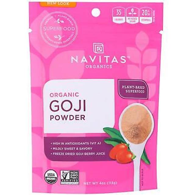 Navitas Organics  Organic Goji Powder  4 oz (113 g)