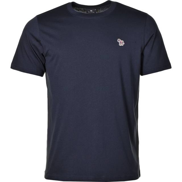 Regular Fit Zebra T Shirt Dark Navy, Large