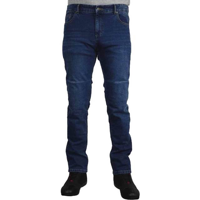 RST Tapered-Fit Korta MC-Jeans Blå 3XL