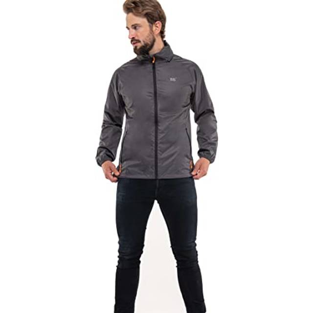 Mac in a Sac Origin 2 Adult Waterproof Jacket: Charcoal: S Size: S, Co