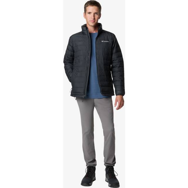 Columbia mens powder lite ii synthetic insulated jacket black