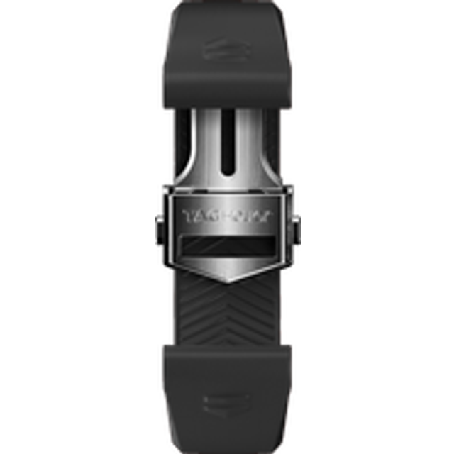 TAG Heuer Strap Connected 42mm Rubber Black Folding Buckle