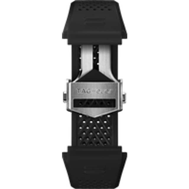 TAG Heuer Strap Connected 45mm Rubber Black Folding Buckle