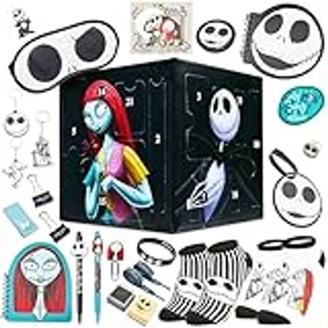 Disney Kids Nightmare Before Christmas Cube Advent Calendar 24 Doors Gift