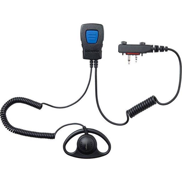 Miniheadset Yttre Icom - SVART (ONE SIZE)