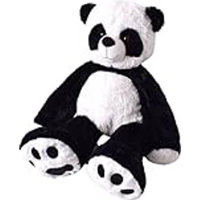 TE-Trend XXL Panda gosedjur, björn, nallebjörn, 100 cm, högkvalitativ plysch, en fantastisk present till barn och vuxna, jätteteddy för en oöverträffad gosig njutning och kärleksfulla stunder