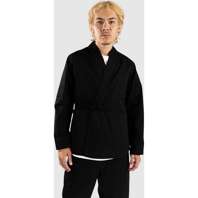 ANERKJENDT Akjesper Kimono Overshirt |Svart |XL