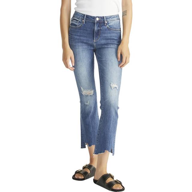 Driftwood Jeans Roxy Dark Wash Crop Flare Jean