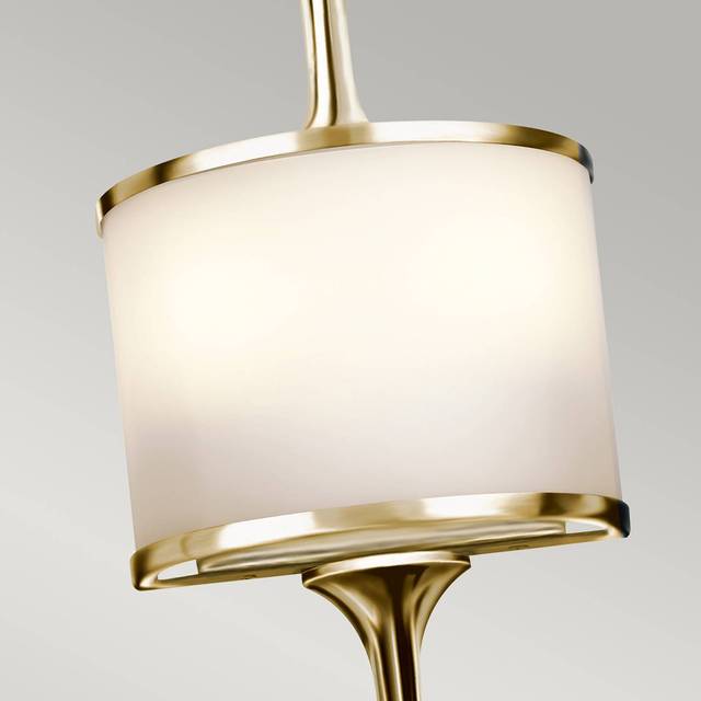Kichler Mona 2 Light Wall Light - Polished Brass