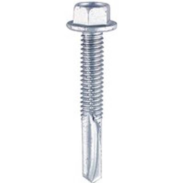 Timco - Self-Drilling Heavy Section Silver Screws - 5.5 x 65