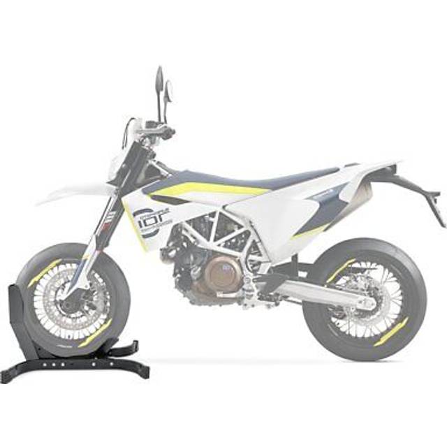 Motorradwippe passend für Husqvarna 701 Supermoto Motorradständer ConStands Easy-Plus schwarz