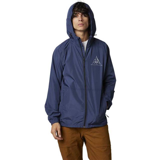 Fox Finisher Windbreaker Jacket Deep Cobalt - Blue