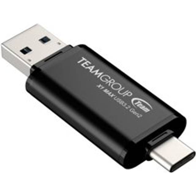 Team 1TB X1 Max USB-A & USB-C 3.2 Gen2 Memory Pen 1000MB/s