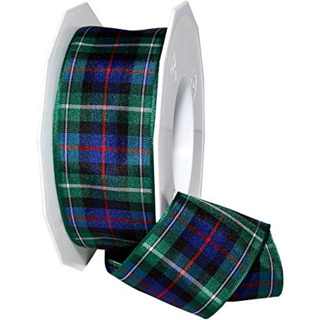 Morex Ribbon 975 Edinburgh Ribbon  1.5 inches by 27 Yards  Mackenzie Tartan